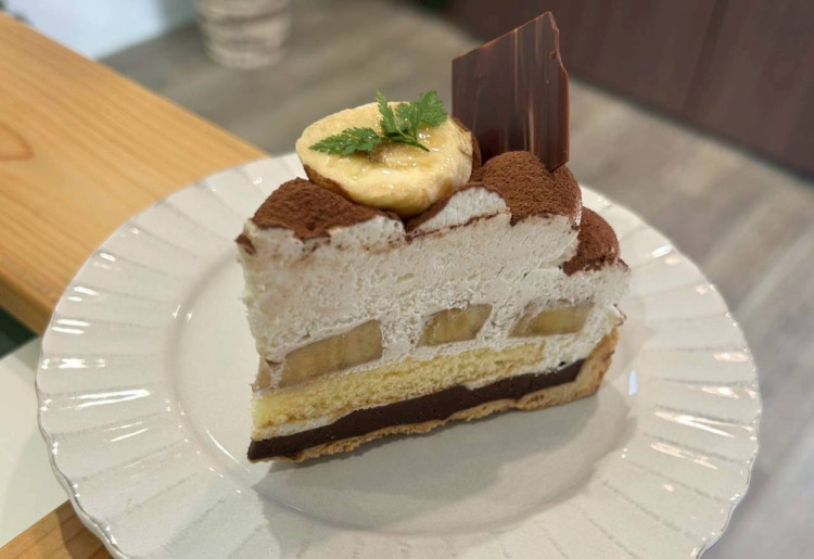 チョコバナナタルト